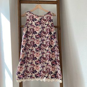 Sleeveless Floral Boho Dress